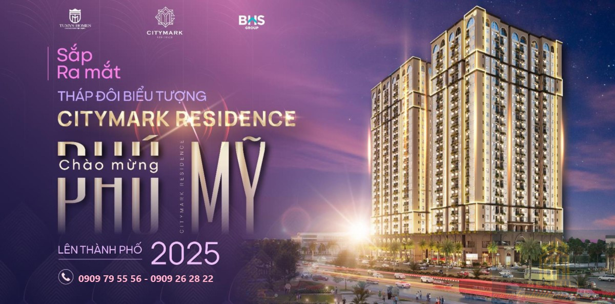 Dự án Citymark Residence Trái Tim Của Phú Mỹ