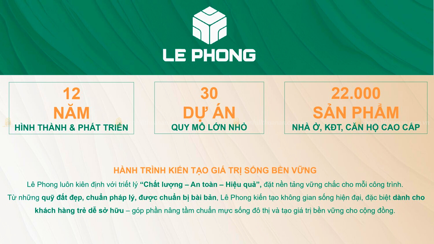 Lịch Sử Hình Thành Tập đoàn Lê Phong