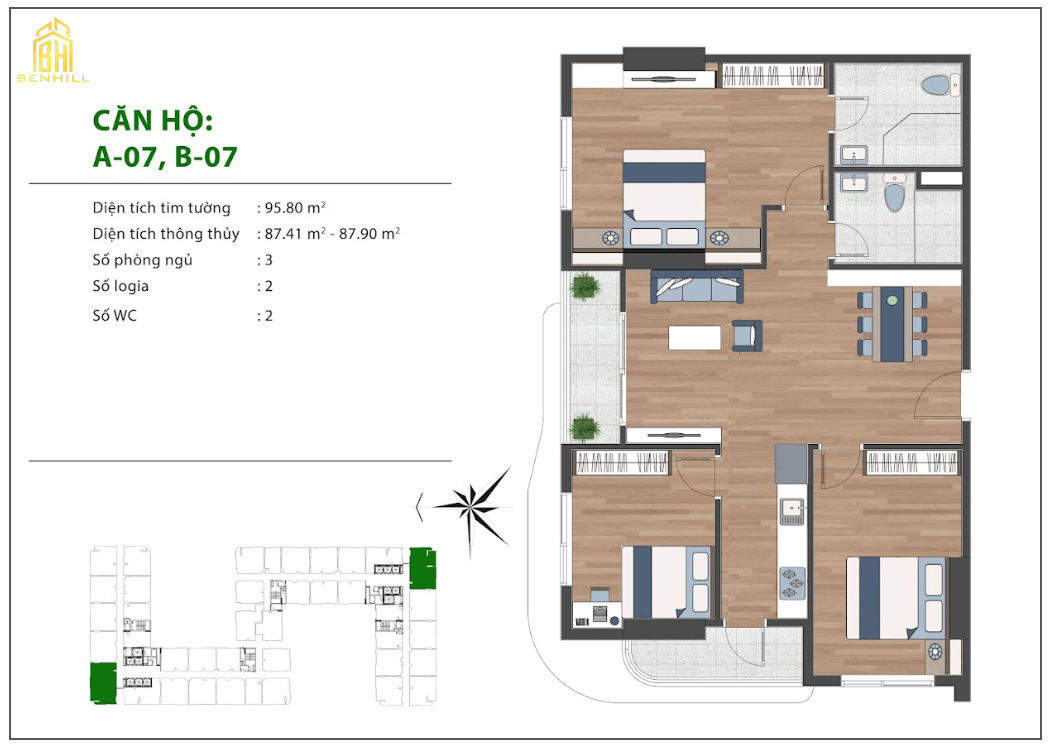 Thiết Kế Căn Hộ 3 Phòng Ngủ Dự án Benhill Thuận An.jpg